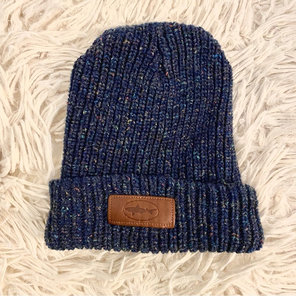 Dogfish Head Craft Brewery Beer Milford Delaware Blue Knitted Beanie